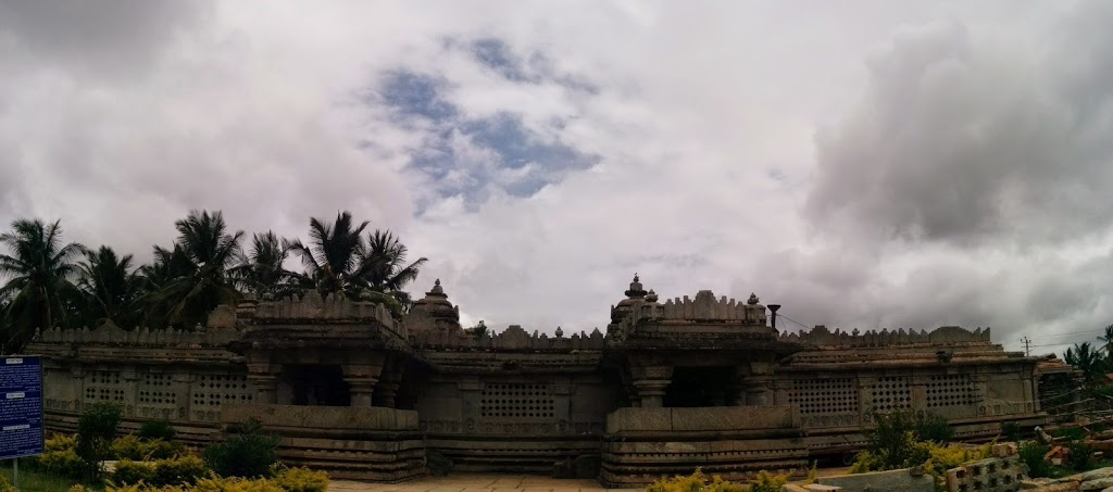 Panoramic view of the temple
