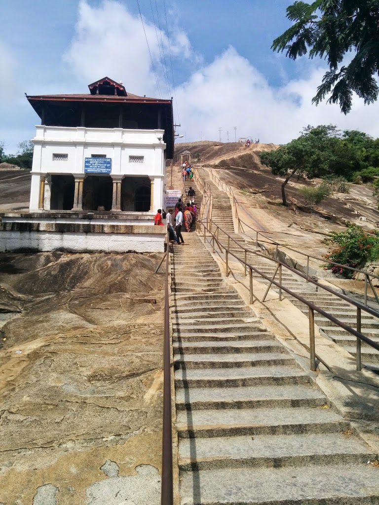 Steps leading to the main temple