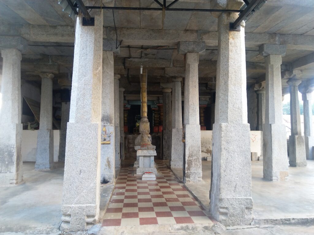 Entrance of Madhavaraya Temple, Bellur