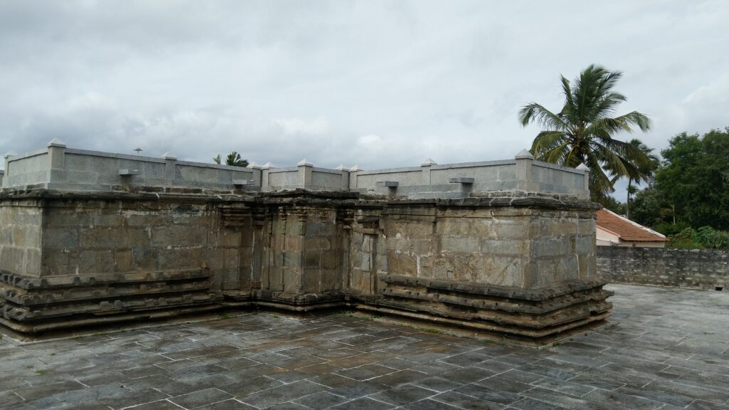 Outer walls of Markuli Jain basti